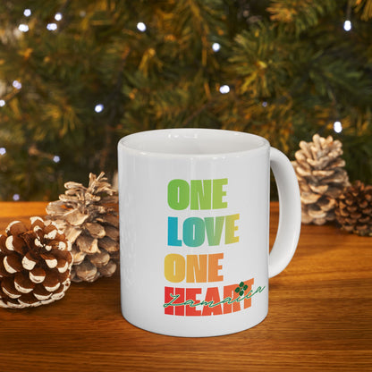 Mug - Jamaica Love During Hard Times Ceramic Mug (11oz)