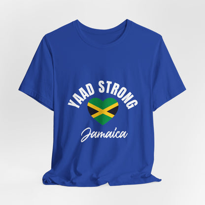 Yaad Strong Jamaica T-Shirt — Jamaican Flag Heart Pride Tee
