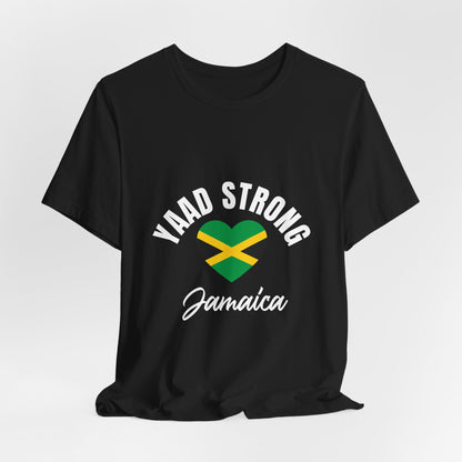 Yaad Strong Jamaica T-Shirt — Jamaican Flag Heart Pride Tee