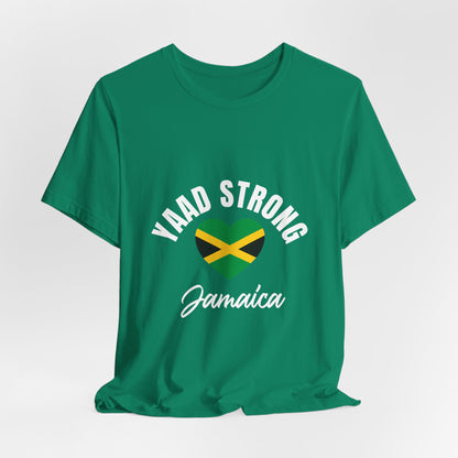 Yaad Strong Jamaica T-Shirt — Jamaican Flag Heart Pride Tee
