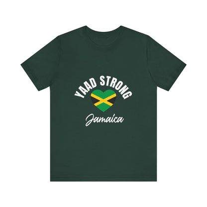 Yaad Strong Jamaica T-Shirt — Jamaican Flag Heart Pride Tee