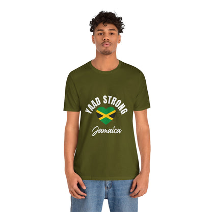Yaad Strong Jamaica T-Shirt — Jamaican Flag Heart Pride Tee