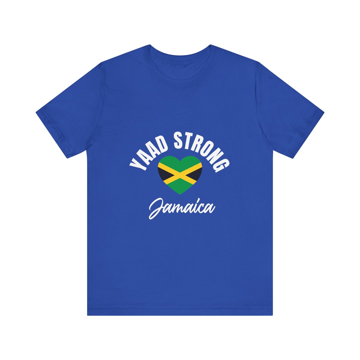 Yaad Strong Jamaica T-Shirt — Jamaican Flag Heart Pride Tee