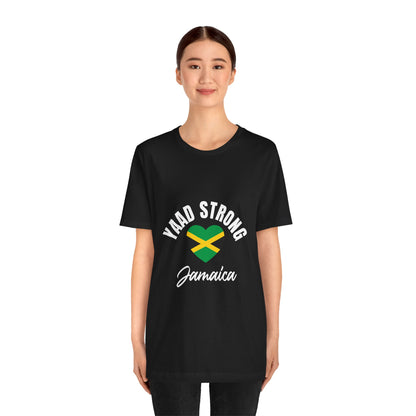Yaad Strong Jamaica T-Shirt — Jamaican Flag Heart Pride Tee