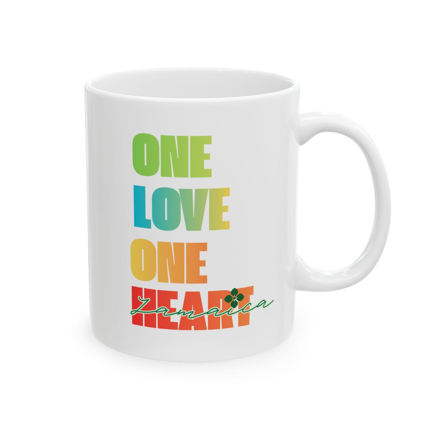 Mug - Jamaica Love During Hard Times Ceramic Mug (11oz)