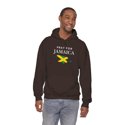 Pray for Jamaica Hoodie – Jamaican Flag Support & Awareness Sweatshirt